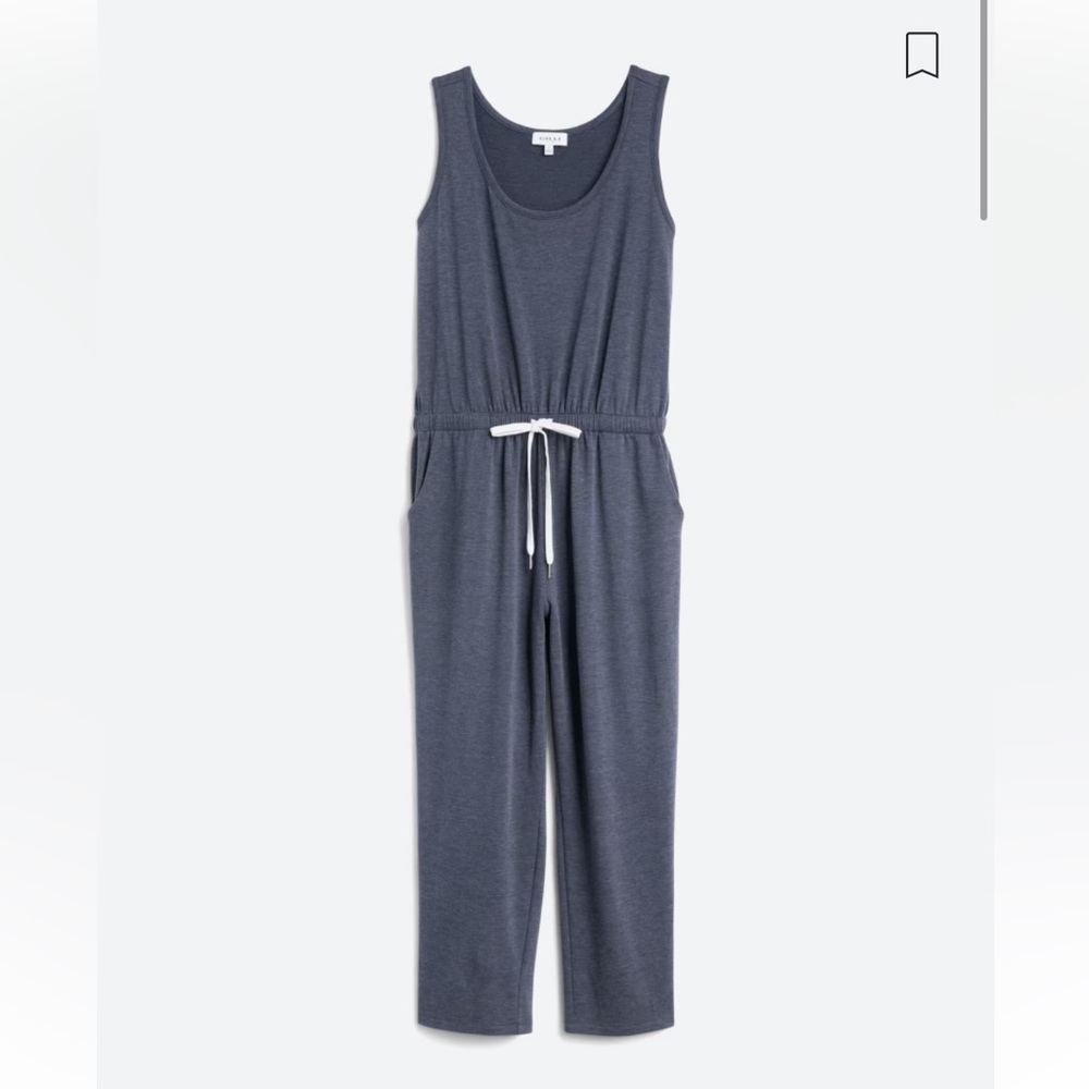Kaleigh Alondra French Terry Jumpsuit -Med NWOT